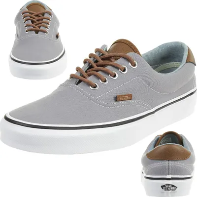 Produktbild von VANS Classic ERA 59 C L Sneaker Skater Uni canvas grau, Schuhgröße:39 EU