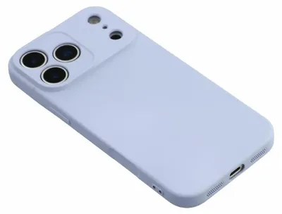 Produktbild von iPhone 18 Pro Hülle - Coverup Colour TPU Back Cover - Lavendel Grau
