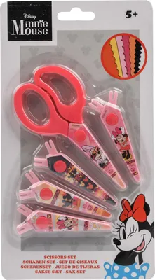 Produktbild von Minnie-Mouse-Zackenschere mit 5 Zackenklingen