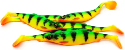 Produktbild von Savage Gear 4D Herring Shad - Gummifisch, Farbe:Firetiger, Länge / Gewicht:16cm - 28g