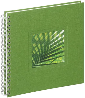 Produktbild von Pagna Spiralalbum 24x25cm Nature Palm grün 50S