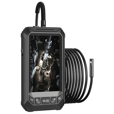 Obrázek produktu pro Inskam 5003B endoskop s 5" displejem, sonda 8mm, 1080p, duální kamera, pevný kabel o délce 10m