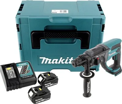 Immagine prodotto di Trapano a percussione a batteria Makita DHR202RTJ