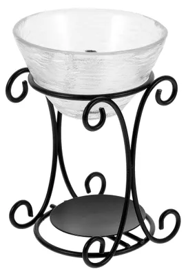 Produktbild von Aroma Diffuser Brenner aus Eisen und Glas Eleganter Ätherischer Öl Brenner für Küche und Yoga Dekorativer Duftkerzen Diffusor für Familie und Kollegen