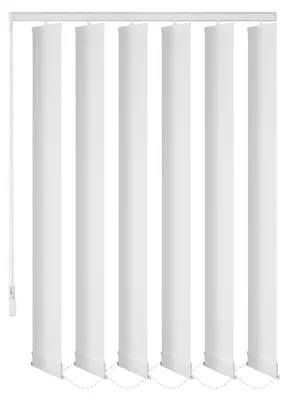 Image de Rideau plissé thermique blanc, occultant, système complet, 150 x 250 cm