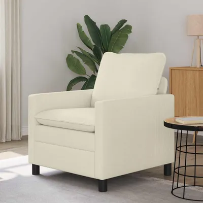 Produktbild von PUEAZU Sofa Creme 76 x 81 x 87,5 cm Stoff - Klassische Sofas &33366