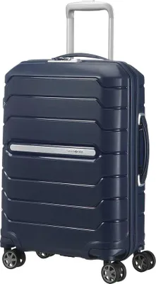 Produktbild von Famanu Handgepäck Koffer erweiterbar 55 cm - 44 L - Dunkelblau