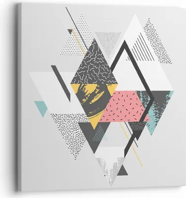 Produktbild von Bild auf Leinwand - Leinwandbild - Abstraktion modern - 30x30cm - Wand Bild - Wanddeko - Wandbilder - Leinwanddruck - Bilder - Kunstdruck - Wanddekoration - Leinwand bilder - Wandkunst - AC30x30-3793