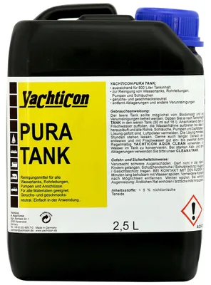 Produktbild von YACHTICON Pura Tank ohne Chlor 2,5 Liter Trinkwasserreiniger