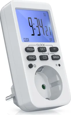 Produktbild von BEARWARE Zeitschaltuhr programmierbar mit LCD Display Steckdosen Timer / max 3680W
