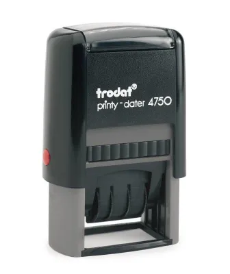 Image de Trodat 4750 Tampon auto-encreur texte/date