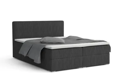 Produktbild von BOXBETT LON IV 180/200 in Cord Anthrazit H3