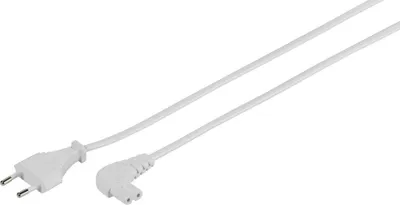 Produktbild von Netzanschlussleitung mit Winkelstecker, 2m (46208)
