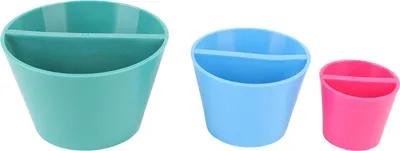 Obrázek produktu pro 3 ks Keramické ráfky Plastový multifunkční kuželový nástroj pro vázy s miskami a poháry