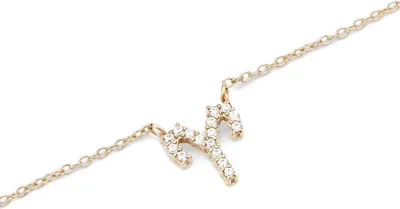 Produktbild von Daniel Wellington Kristall Sternzeichen Kette Gold Widder Halskette DW-DW00400919