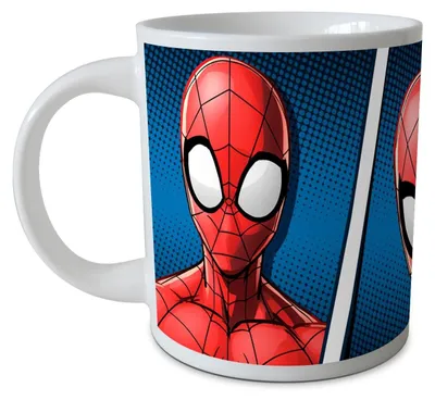 Produktbild von Spiderman Tasse (240 ml) Kaffeetasse Teetasse Marvel Kindertasse