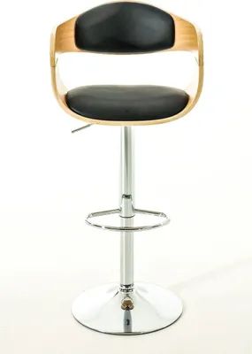 Produktbild von 2er Set Barhocker Kingston C Kunstleder natura/schwarz