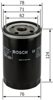 Produktbild von Bosch Ölfilter 0 451 103 340