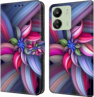Immagine prodotto di Per Xiaomi Redmi 13C Custodia per cellulare in Pelle finta Motivo 17 Custodia Protezione