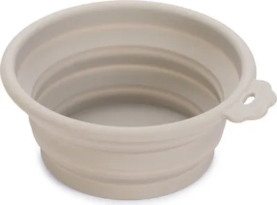 Zdjęcie produktu dla Karlie Travel Bowl Sil Anto Grey 550Ml