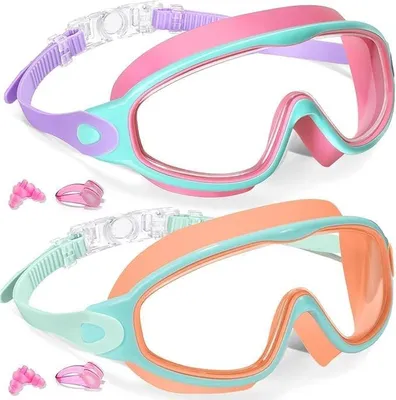 Produktbild von 2er-Pack Schwimmbrillen für Kinder mit UV-Schutz
