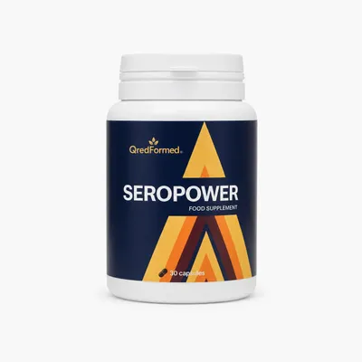 Zdjęcie produktu dla SEROPOWER – Suplement wspomagający odżywianie, zdrowie i metabolizm – 30 kapsułek, Obraz wygenerowany przez AI