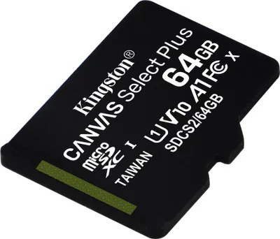 Produktbild von 64GB micSDXC Canvas Select Plus 100R A1 C10 Single Pack w/o ADP