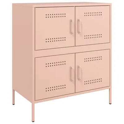 Produktbild von Sideboard Rosa 68x39x79 cm Stahl