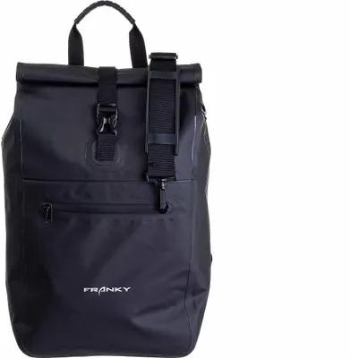 Produktbild von Franky Fahrradrucksack mit Tragefunktion ca. 23,6 Liter, Uni, 32 x 41 x 18 cm (B x H x T)