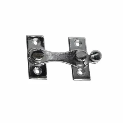 Produktbild von Sturmhaken EDM H-Form Stahl 8 cm Rechts Verchromt