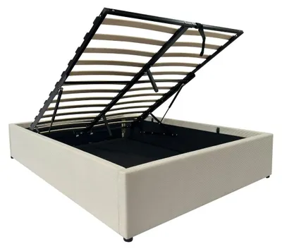 Produktbild von Bett mit Stauraum, 140 x 190 cm, aus Cord – ROMY