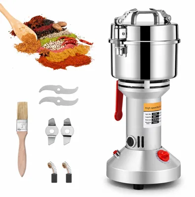 Getreidemühle 2800 W, 500 g, 32000 U/min, Edelstahl