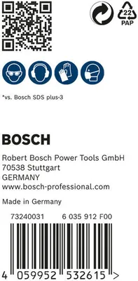 Immagine prodotto di Bosch 30x Expert SDS plus-7X punta per martello 10 x 200 x 265 mm - 2608900188