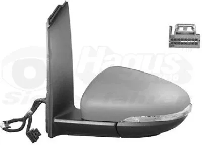 Produktbild von VAN WEZEL 5735817 Außenspiegel Seitenspiegel Links für VW TOURAN (1T1, 1T2) Asphärisch Beheizt mit Memory Grundiert