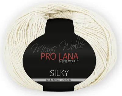 Produktbild von Pro Lana Silky 50g rohweiß 02