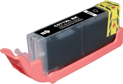 Produktbild von Kompatible Tintenpatrone Canon CLI-571 Black XL für Pixma MG5750, MG5751, MG5752, MG5753, MG6850, MG6851,  MG6852, MG6853, MG7750, MG7751, MG7752, MG7753, TS5050, TS5051, TS5053,  TS5055, TS6050, TS6051, TS6052, TS8050, TS8051, TS8052, TS8053, TS9050, TS9055