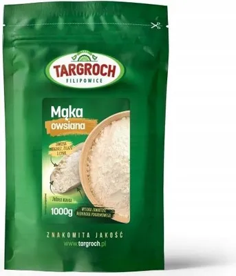 Produktbild von Targroch Hafermehl 1000 g Ballaststoffe ZINK