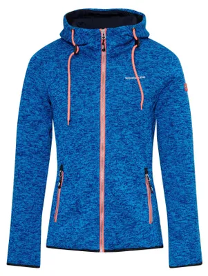 Produktbild von Nordberg Elise Fleeceweste – Damen – Blau Melange - Größe 3XL