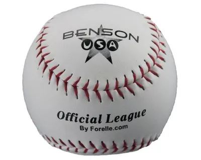 Obrázek produktu pro Benson Soft-T 12 inch White Official League Softball | Official Size Training Ball