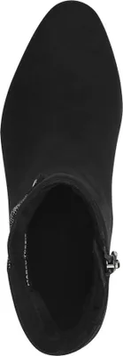 Produktbild von MARCO TOZZI Damen Stiefelette elegantes Kettendetail Blockabsatz 2-25352-43, Größe:39 EU, Farbe:Schwarz