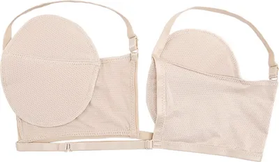 Produktbild von INF 1 Paar waschbare, unsichtbare Achselschweißpads Creme farben