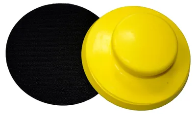Produktbild von Handpolierteller Ø 125 mm mittelfest mit Klettanschluss