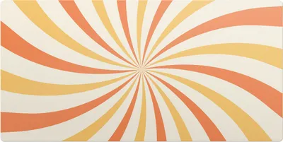 Produktbild von Wirbelnde Retro-Streifen– Schreibtischunterlage – Schreibtisch Tischunterlage – 120x60 cm – Unterlage Groß Schreibtischmatte