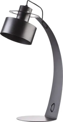 Zdjęcie produktu dla Lampa stołowa nowoczesna Rif czarna 1xE27x15W metal wym:52x18x25cm IP20 Sigma Lighting
