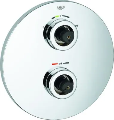 Produktbild von Grohe Grohtherm Rosette für Thermostatbatterie / Wannenbatterie chrom - 47810000
