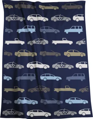 Biederlack Baby Kuscheldecke Lovely & Sweet Freeway marine 75x100 cm VR