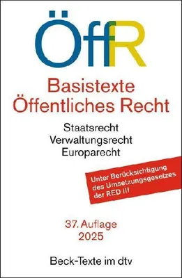 Produktbild von Basistexte Öffentliches Recht. ÖffR