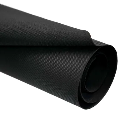 2,5m Vliesstoff aus PolypropylenUniversalvlies Breite 160cm schwarz