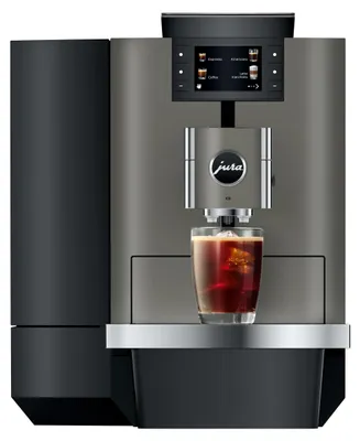 Produktbild von JURA - X10 Dark Inox (EB) - Automatische Kaffeemaschine mit Cold Brew und 35 Spezialitäten