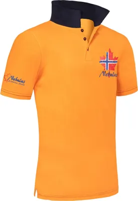Imagen del producto de Camiseta polo Nebulus SANDY para hombre, camisa, sudadera, polo, modelo P5293 - para hombre, color naranja, talla XL